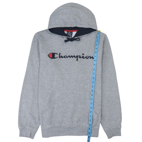 Mens UK Size L Champion Grey Pullover Hoodie
