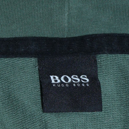 Mens UK Size M HUGO BOSS Green Full Zip Hoodie
