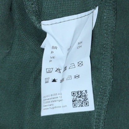 Mens UK Size M HUGO BOSS Green Full Zip Hoodie