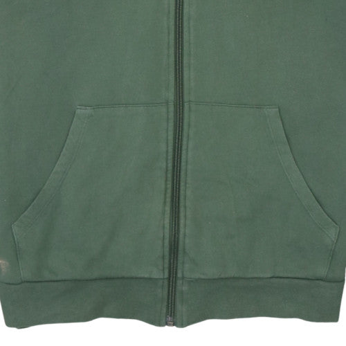 Mens UK Size M HUGO BOSS Green Full Zip Hoodie