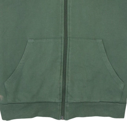 Mens UK Size M HUGO BOSS Green Full Zip Hoodie