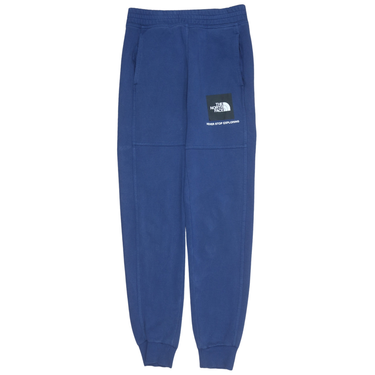 Mens UK Size XS The North Face Regular Fit Jogger Blue Trousers