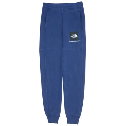 Mens UK Size XS The North Face Regular Fit Jogger Blue Trousers
