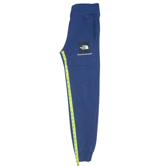Mens UK Size XS The North Face Regular Fit Jogger Blue Trousers