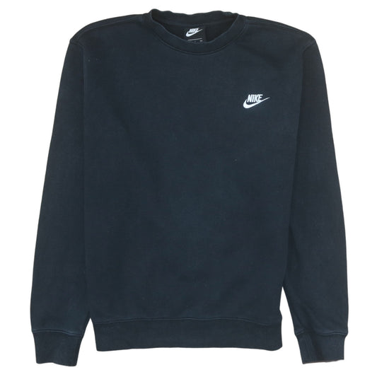 Mens UK Size S Nike Black Pullover Sweatshirt