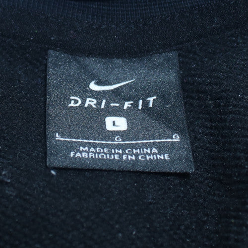 Womens UK Size L Nike Black Pullover Sweatshirt