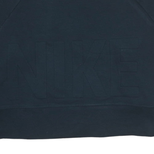 Womens UK Size L Nike Black Pullover Sweatshirt