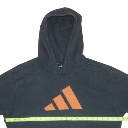 Mens UK Size M adidas Black Pullover Hoodie