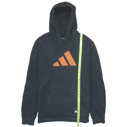 Mens UK Size M adidas Black Pullover Hoodie