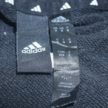 Mens UK Size M adidas Black Pullover Hoodie