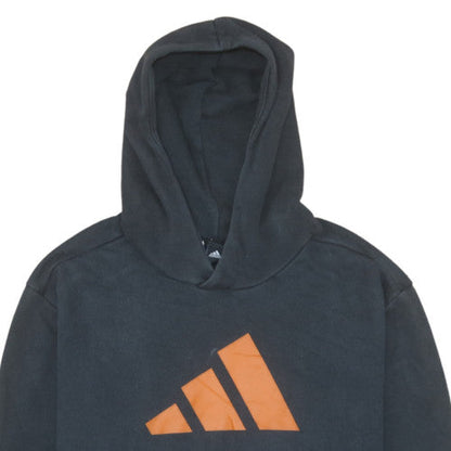 Mens UK Size M adidas Black Pullover Hoodie