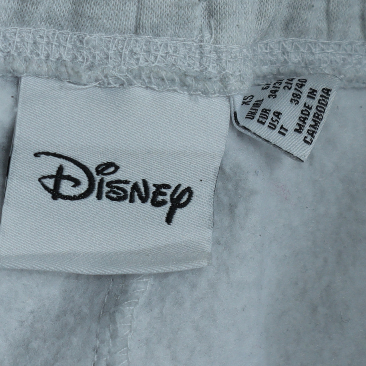 Womens UK Size XS Disney Regular Fit Jogger Grey Trousers