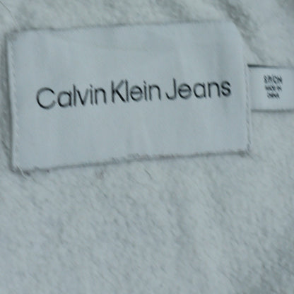 Womens UK Size S Calvin Klein Jeans Grey Pullover Sweatshirt