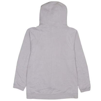 Womens UK Size M Nike Beige Full Zip Hoodie