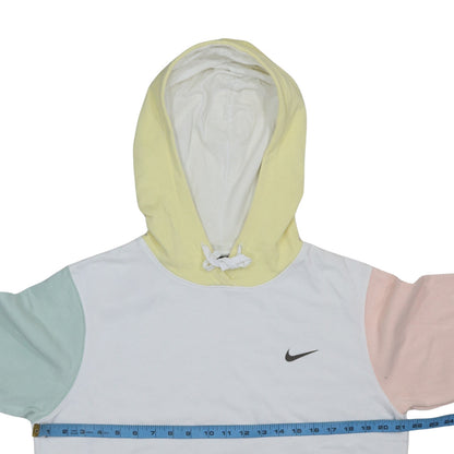 Womens UK Size S Nike Multicoloured Pullover Hoodie