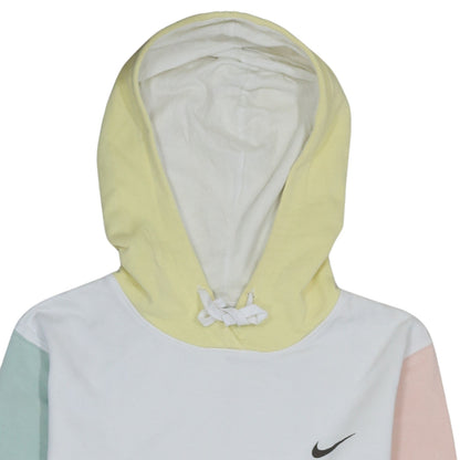 Womens UK Size S Nike Multicoloured Pullover Hoodie