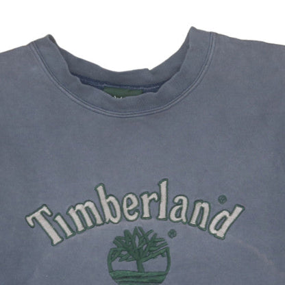 Mens UK Size M Timberland Blue Pullover Sweatshirt