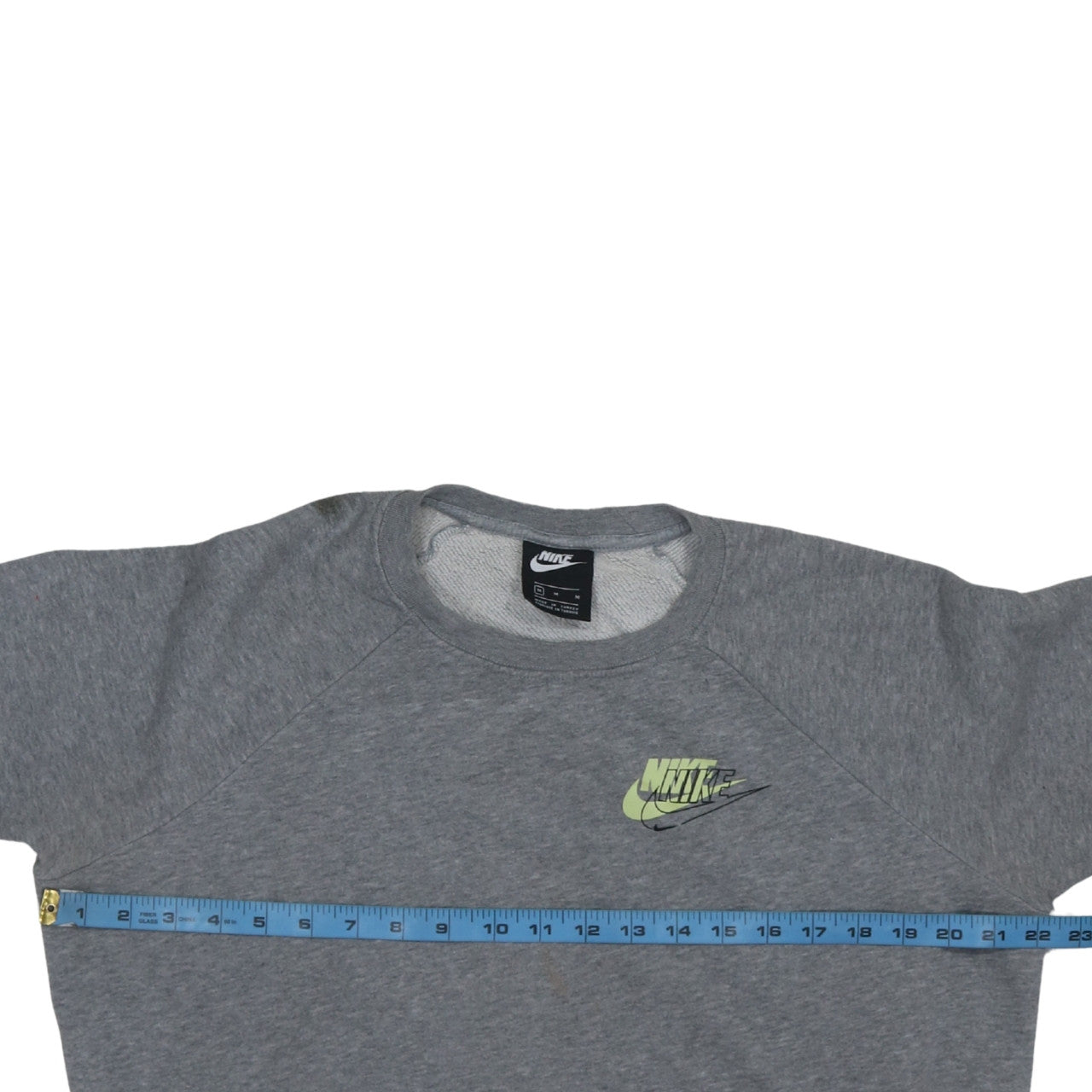 Womens UK Size M Nike Grey Pullover Sweatshirt