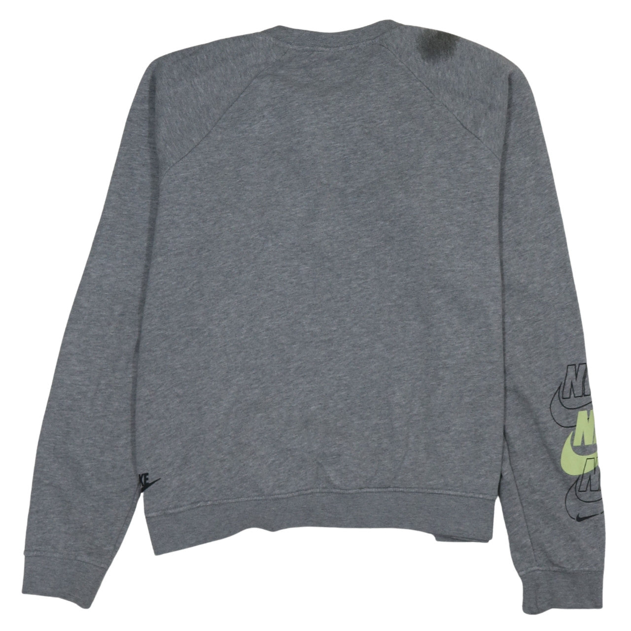 Womens UK Size M Nike Grey Pullover Sweatshirt