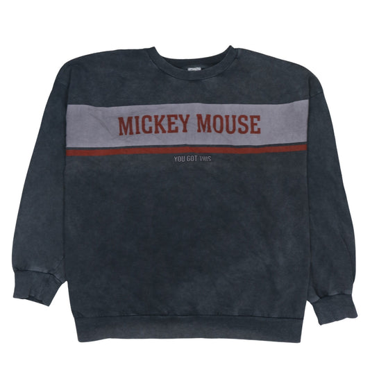 Womens UK Size 2XL Disney at George Black Pullover Sweatshirt