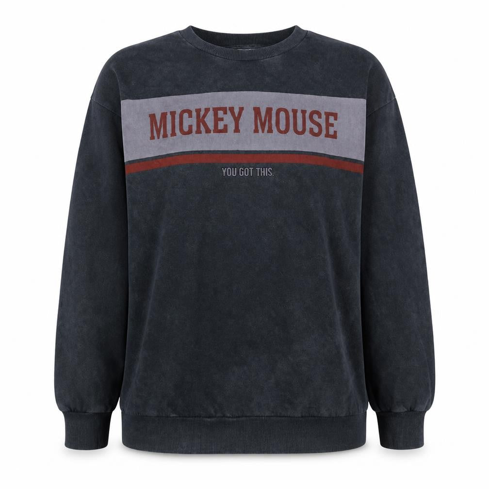 Womens UK Size 2XL Disney at George Black Pullover Sweatshirt