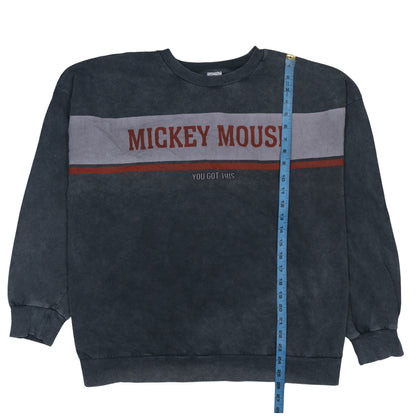 Womens UK Size 2XL Disney at George Black Pullover Sweatshirt