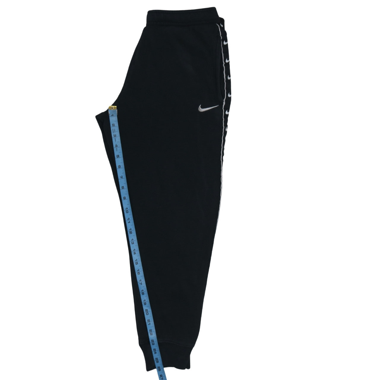 Mens UK Size S Nike Regular Fit Jogger Black Trousers