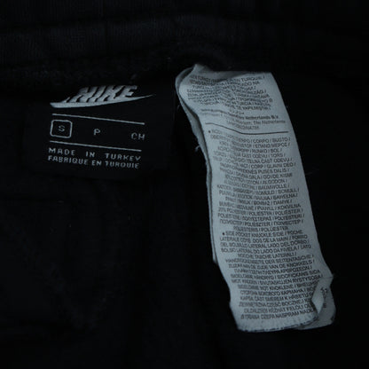 Mens UK Size S Nike Regular Fit Jogger Black Trousers