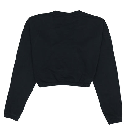 Womens UK Size M adidas Black Pullover Sweatshirt