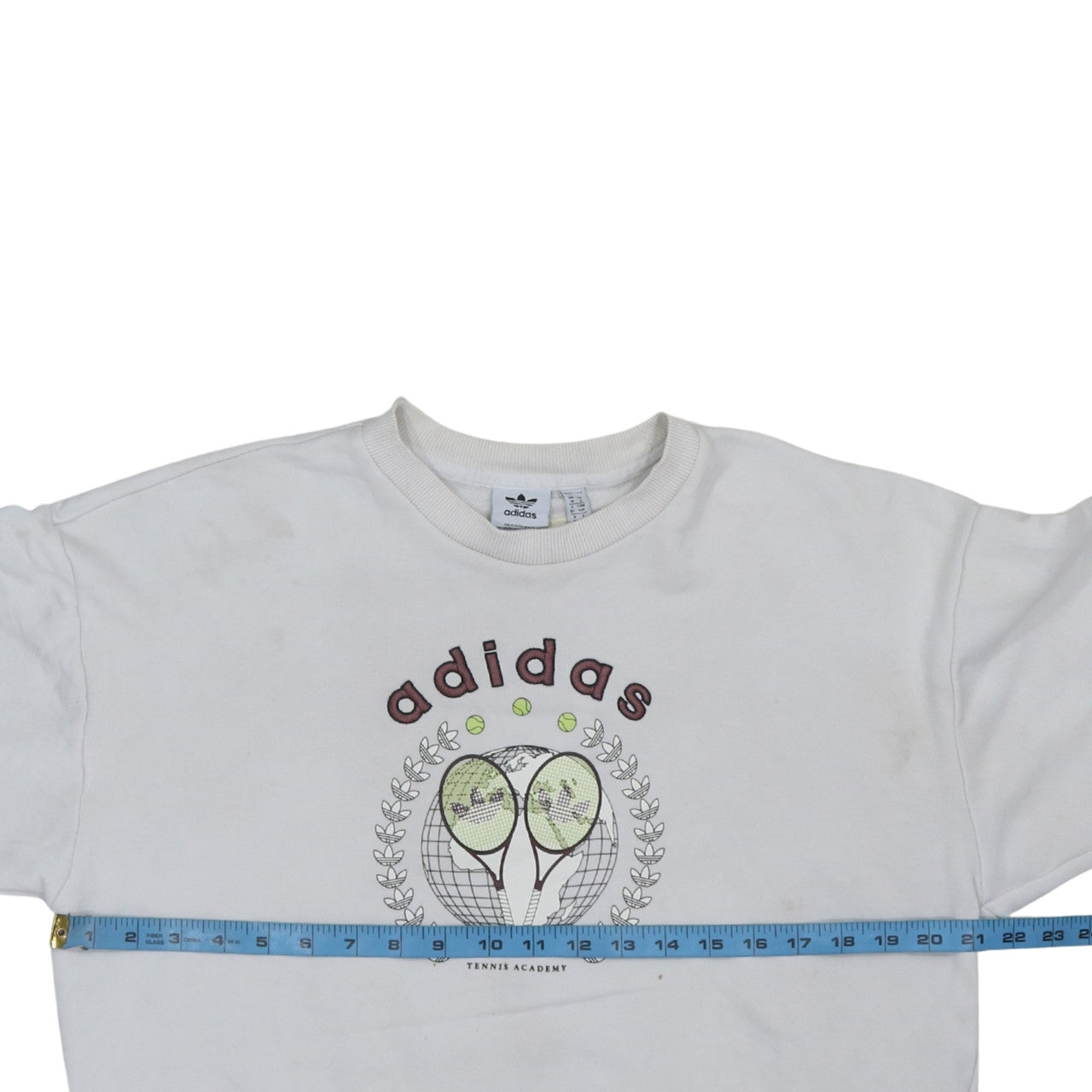 Womens UK Size 10 adidas White Pullover Sweatshirt
