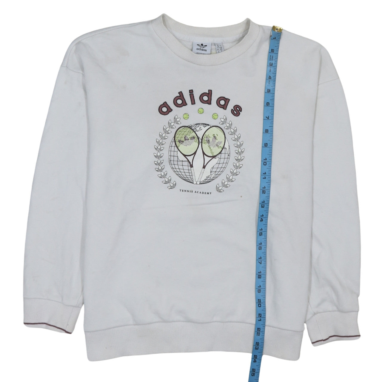 Womens UK Size 10 adidas White Pullover Sweatshirt
