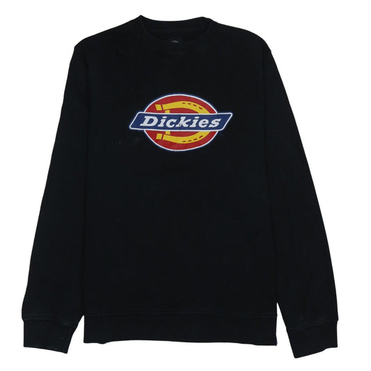 Mens UK Size L Dickies Black Pullover Sweatshirt