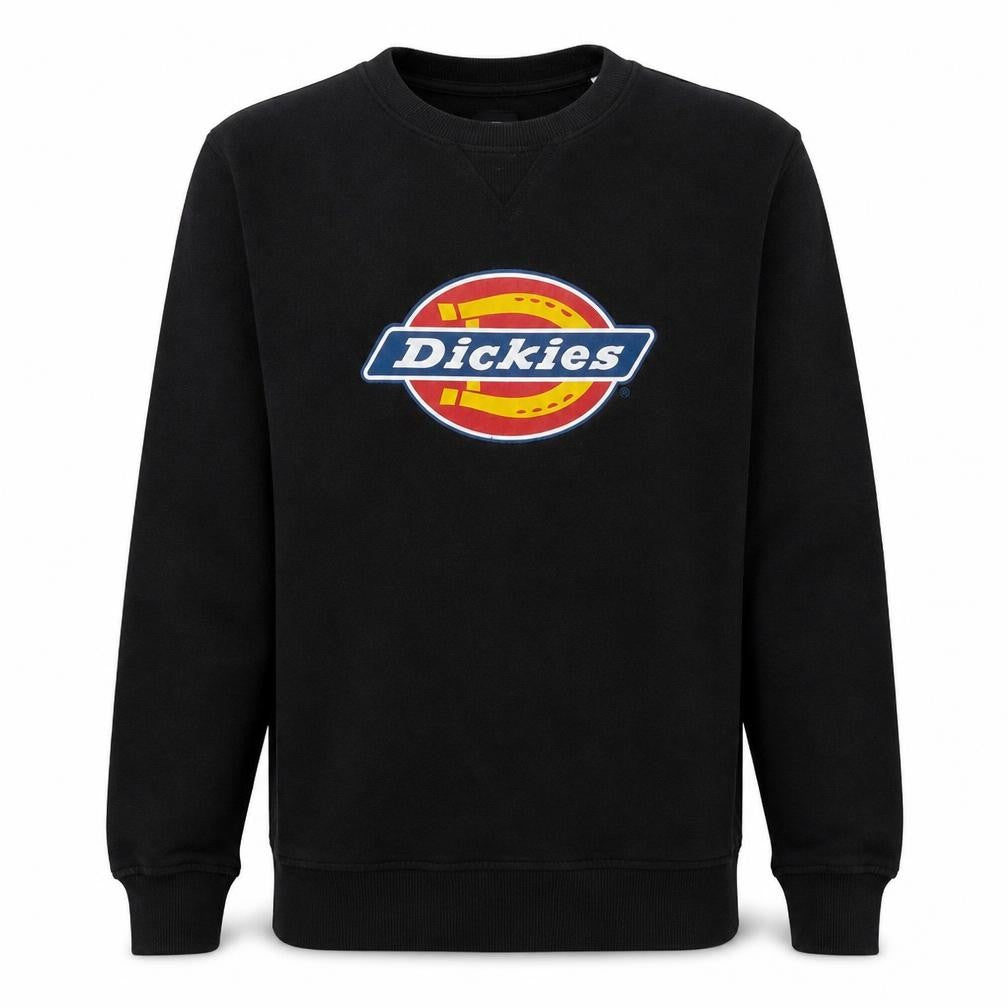 Mens UK Size L Dickies Black Pullover Sweatshirt