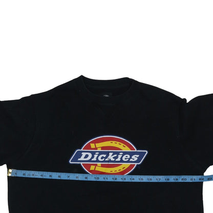 Mens UK Size L Dickies Black Pullover Sweatshirt