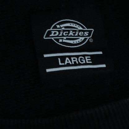 Mens UK Size L Dickies Black Pullover Sweatshirt