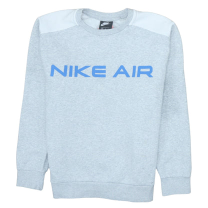 Mens UK Size M Nike Grey Pullover Sweatshirt