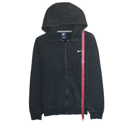 Mens UK Size L Nike Black Full Zip Hoodie