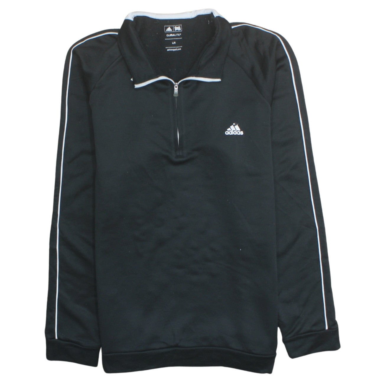 Mens UK Size L adidas Black Pullover Sweatshirt