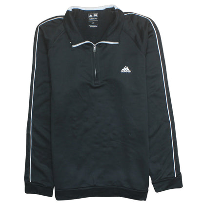 Mens UK Size L adidas Black Pullover Sweatshirt