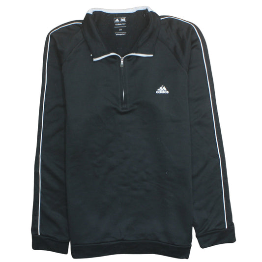 Mens UK Size L adidas Black Pullover Sweatshirt