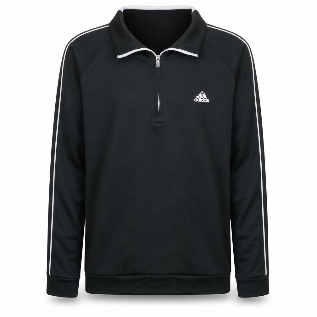 Mens UK Size L adidas Black Pullover Sweatshirt