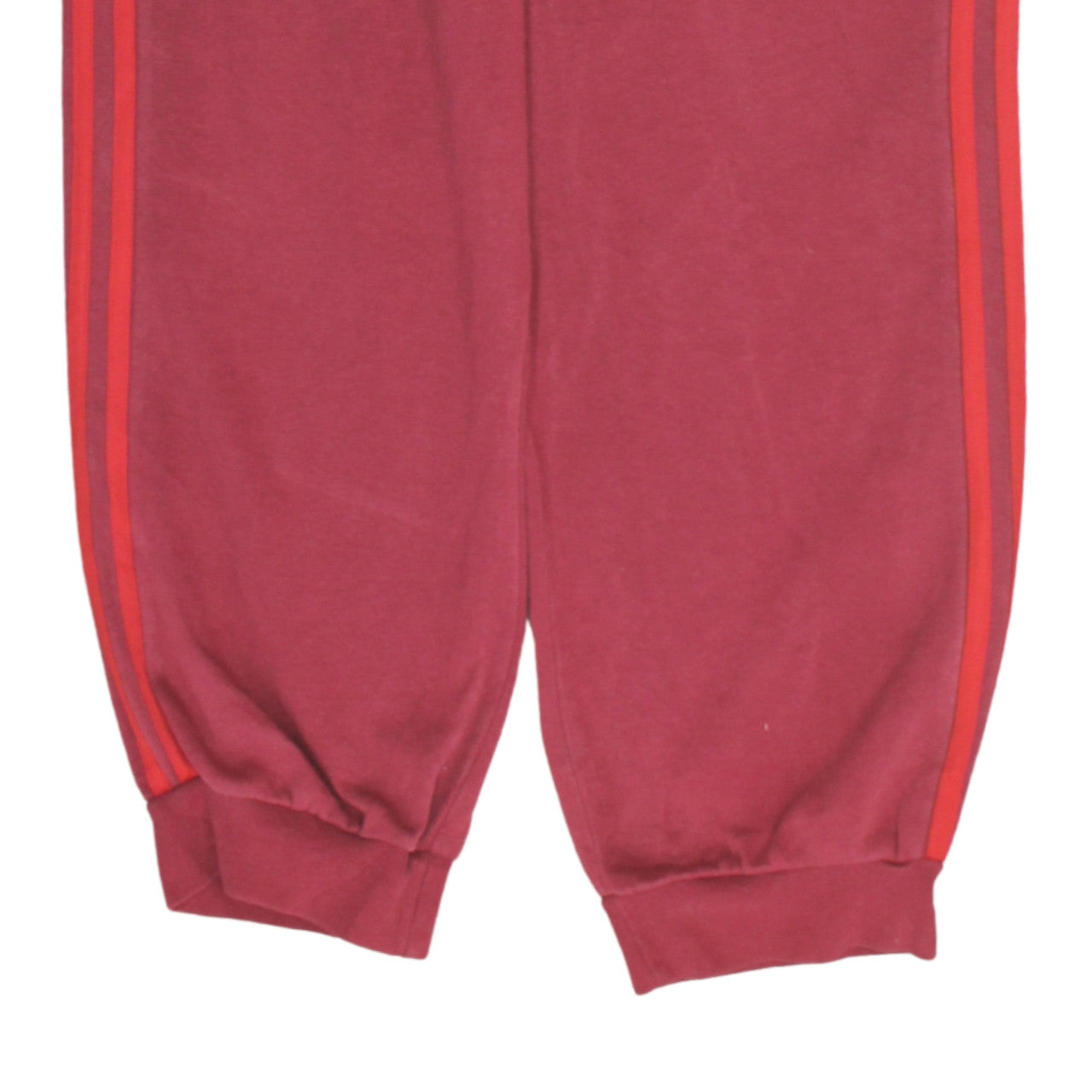 Mens UK Size L adidas Regular Fit Sweatpants Red Trousers