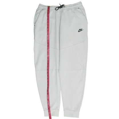 Mens UK Size L Nike Regular Fit Jogger White Trousers