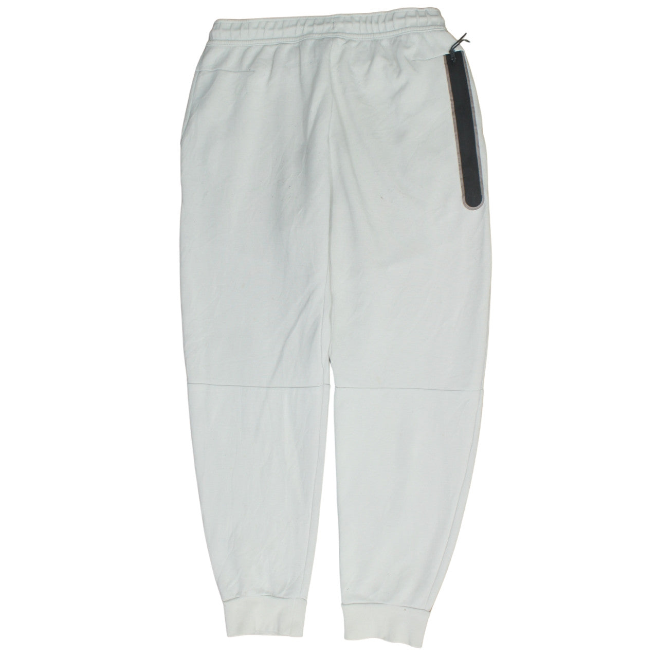 Mens UK Size L Nike Regular Fit Jogger White Trousers