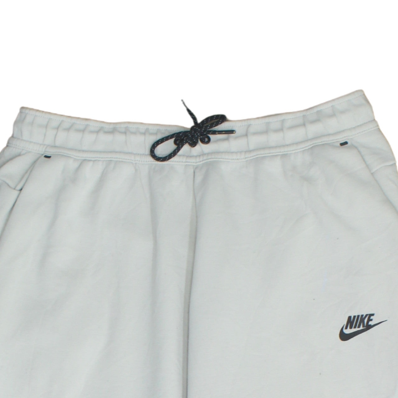 Mens UK Size L Nike Regular Fit Jogger White Trousers