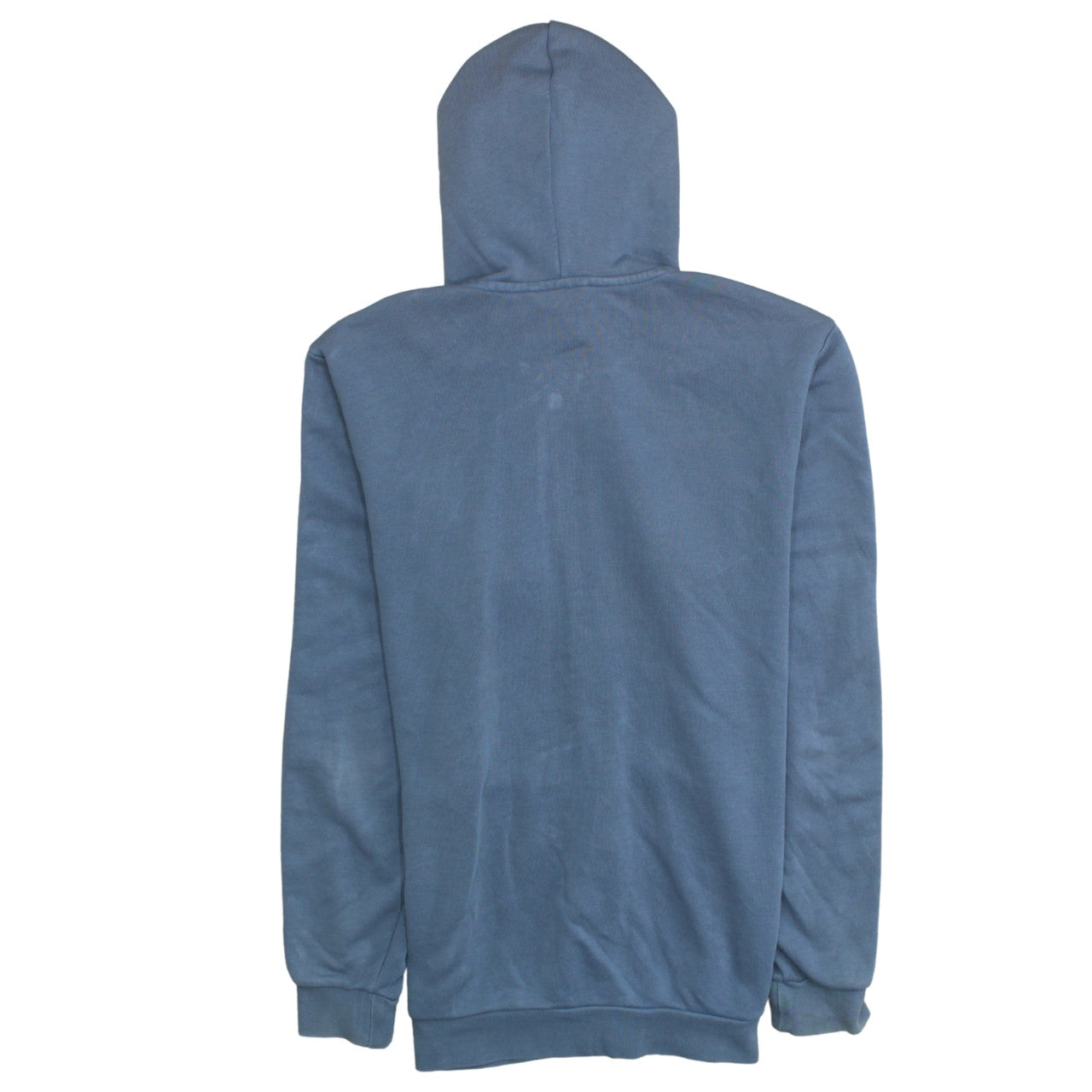 Mens UK Size M adidas Blue Full Zip Hoodie