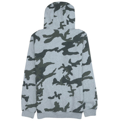 Mens UK Size M Nike Grey Full Zip Hoodie