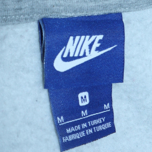 Mens UK Size M Nike Grey Full Zip Hoodie