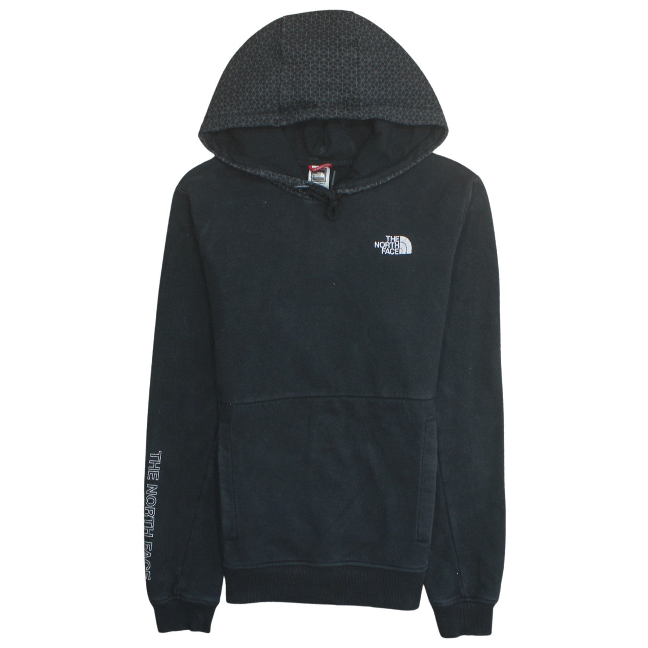 Mens UK Size S The North Face Black Pullover Hoodie