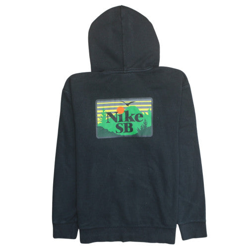 Mens UK Size S Nike Black Pullover Hoodie
